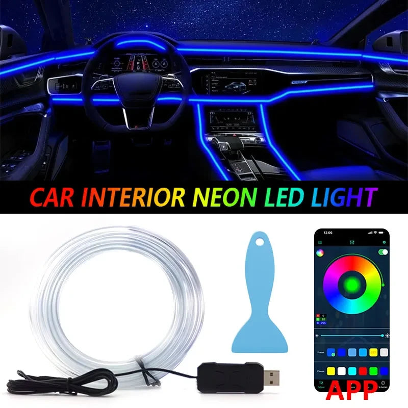Car RGB Ambient LED Strip