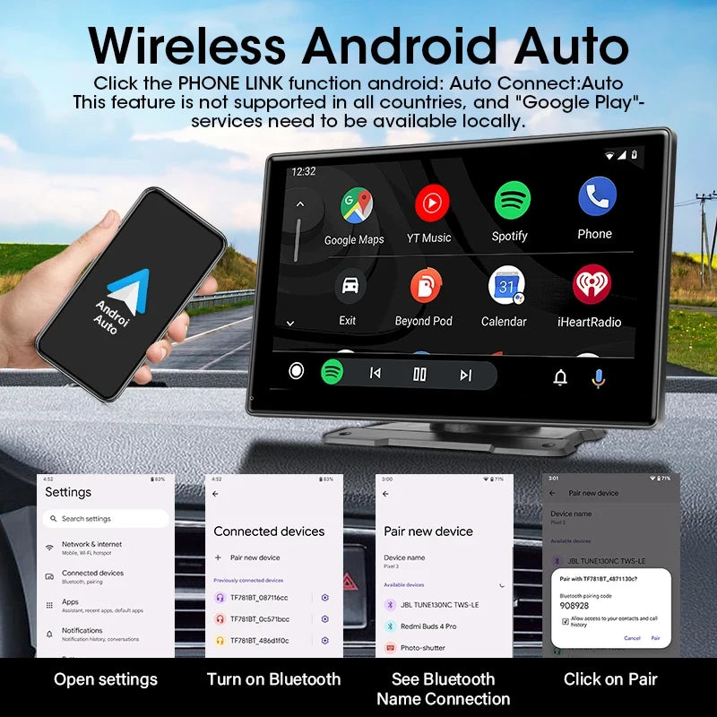 7-inch Carplay Smart Screen