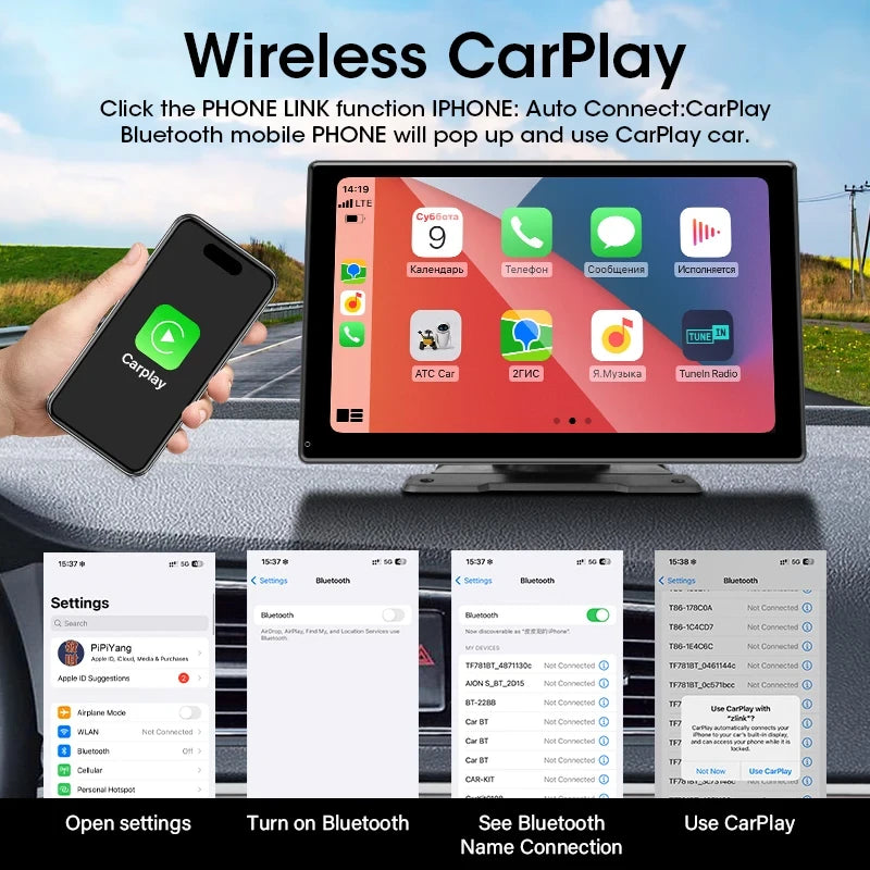 7-inch Carplay Smart Screen