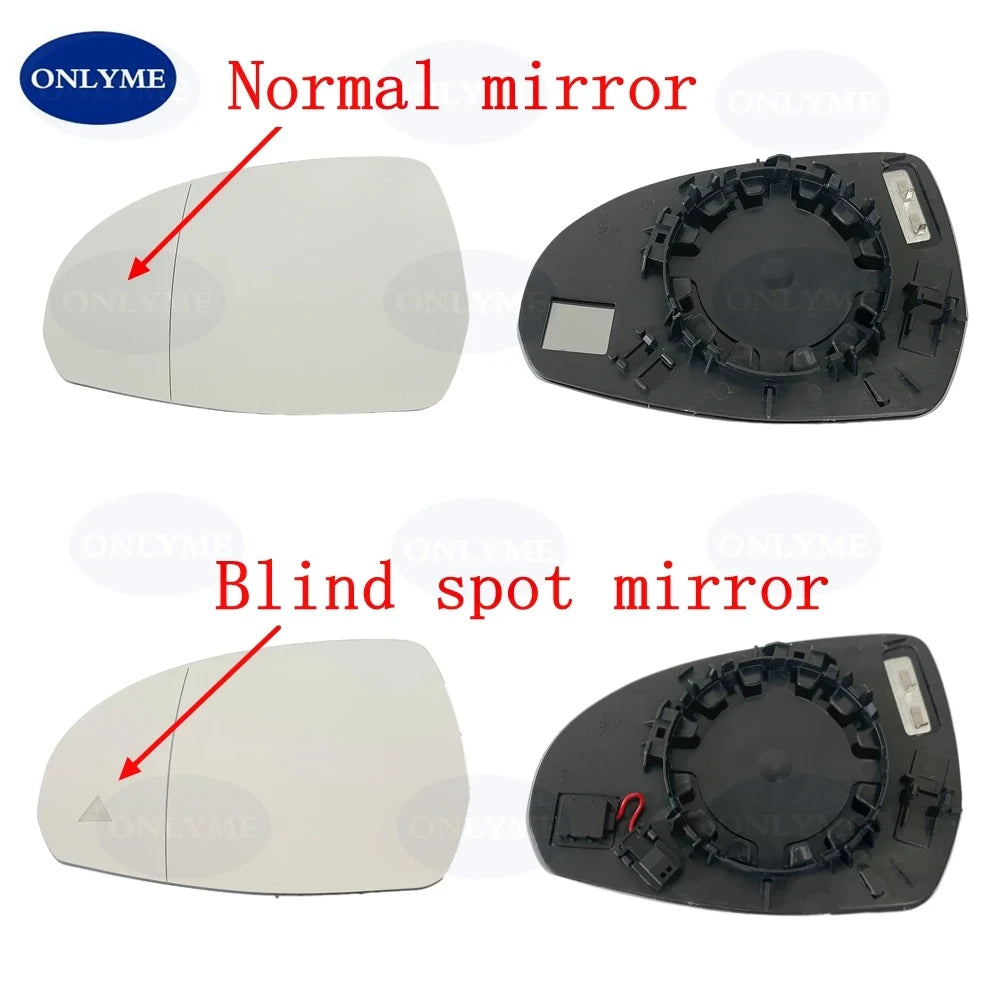 Blind Spot Heated Mirror Glass