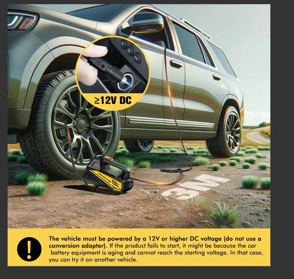Corded Portable Air Pump