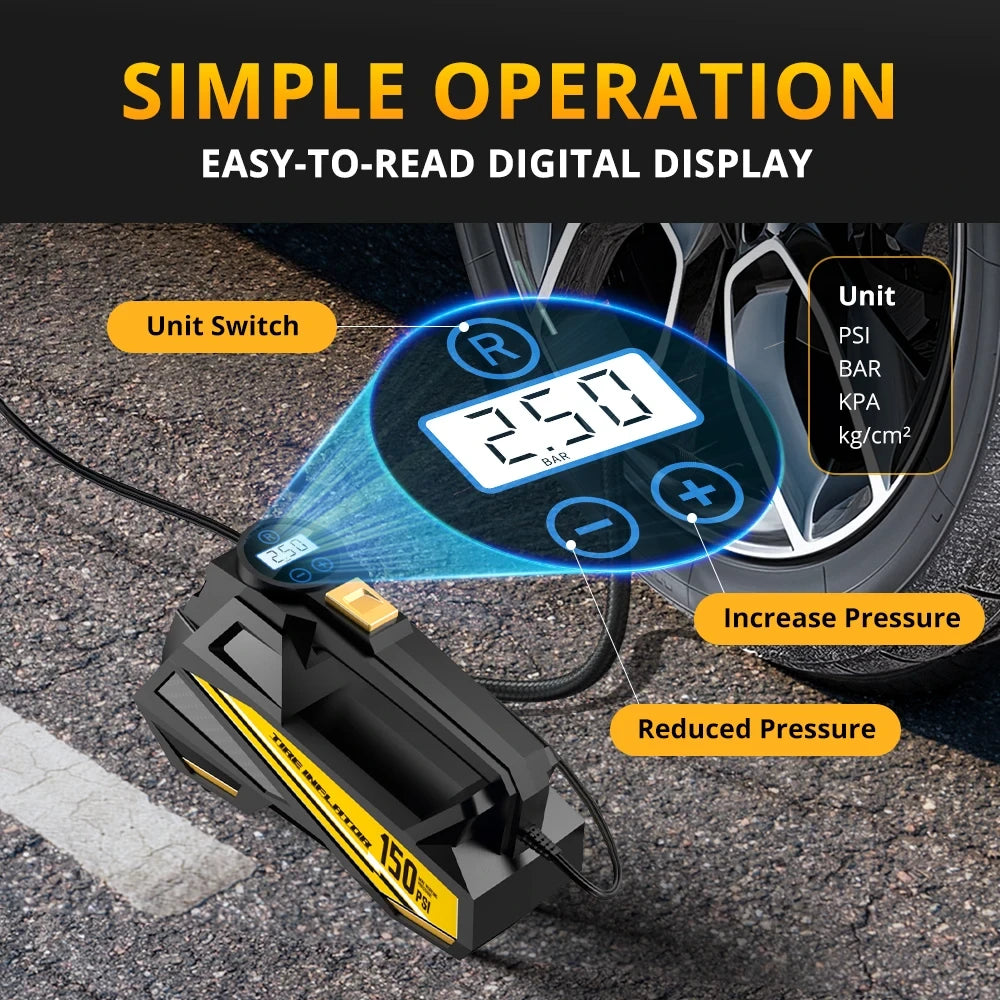Corded Portable Air Pump