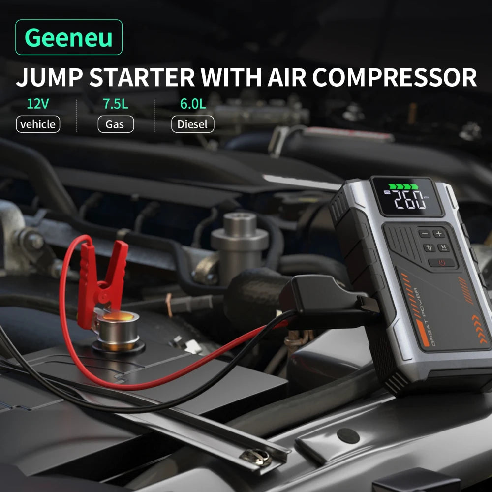 Jump Starter Air Compressor