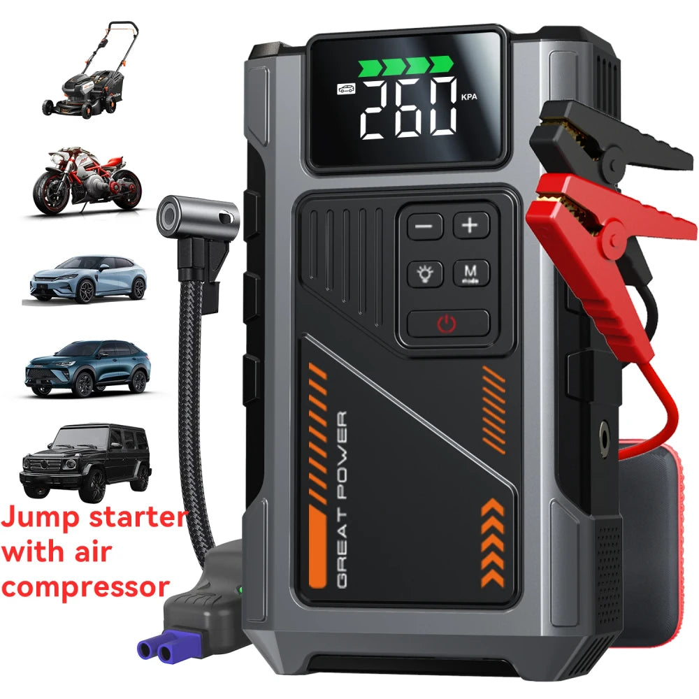 Jump Starter Air Compressor