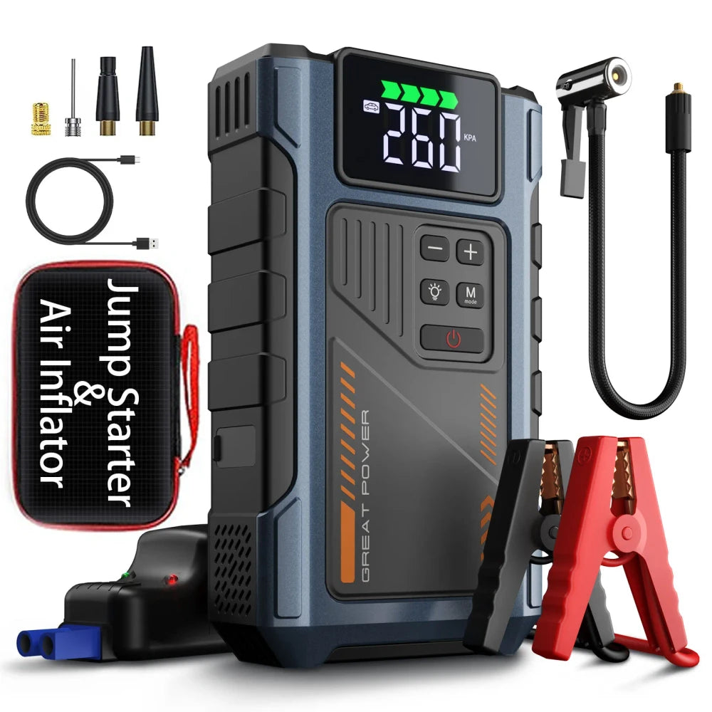 Jump Starter Air Compressor