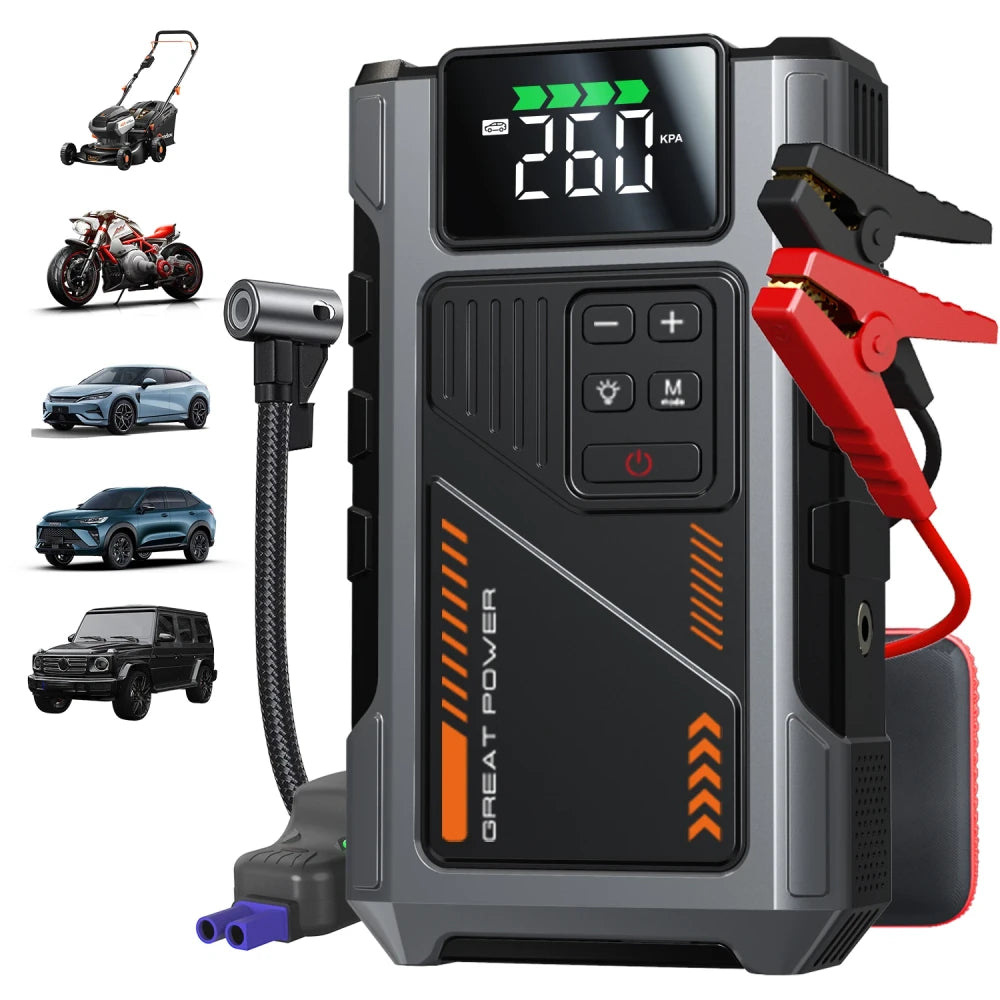 Jump Starter Air Compressor