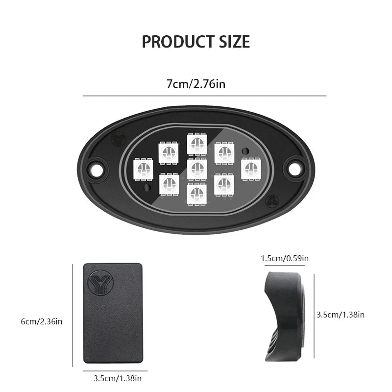 RGB LED Rock Lights