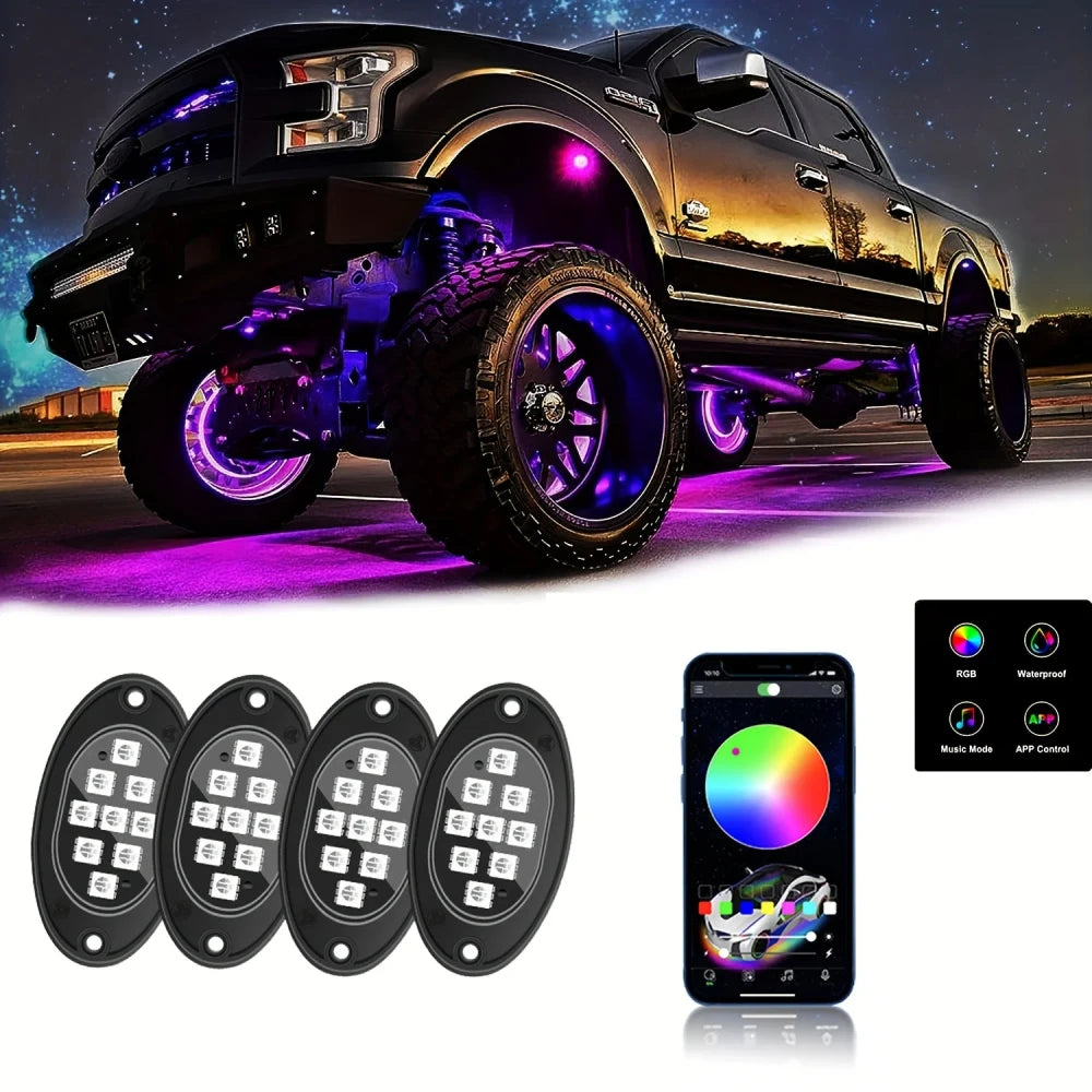 RGB LED Rock Lights