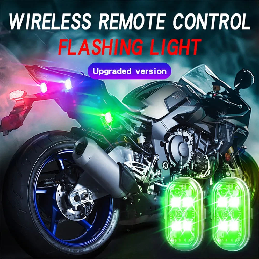 RGB Wireless LED Strobe Lights