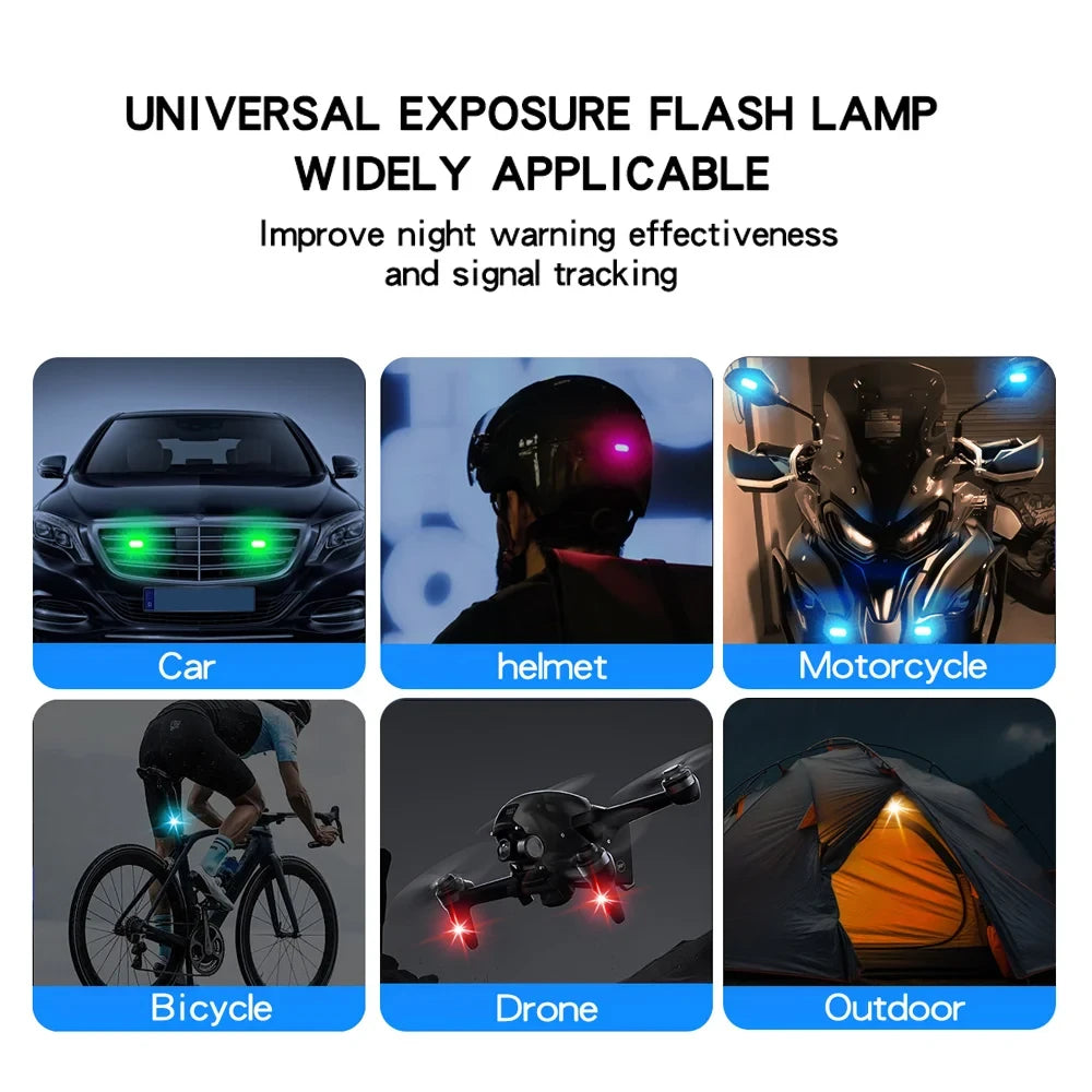 RGB Wireless LED Strobe Lights