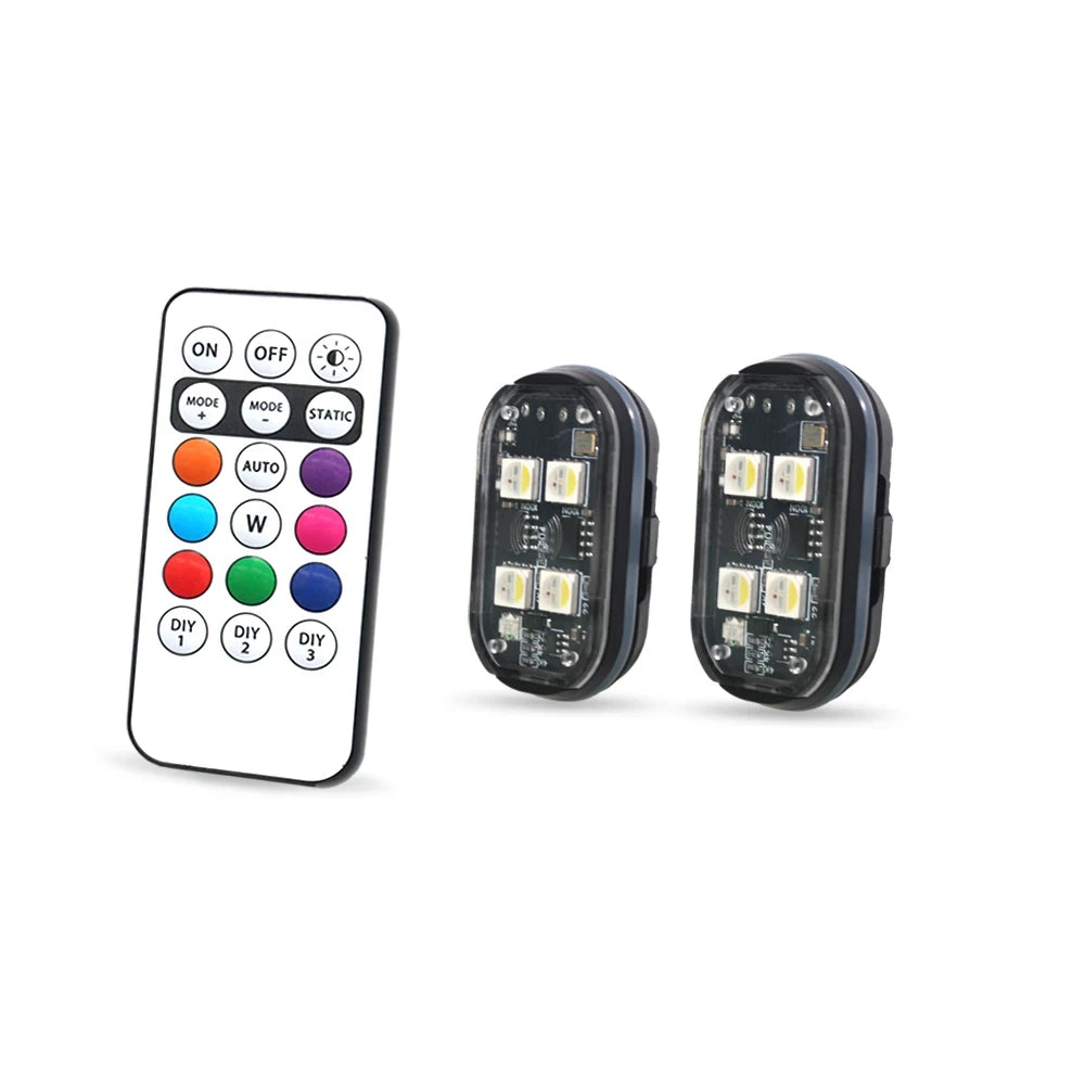 RGB Wireless LED Strobe Lights