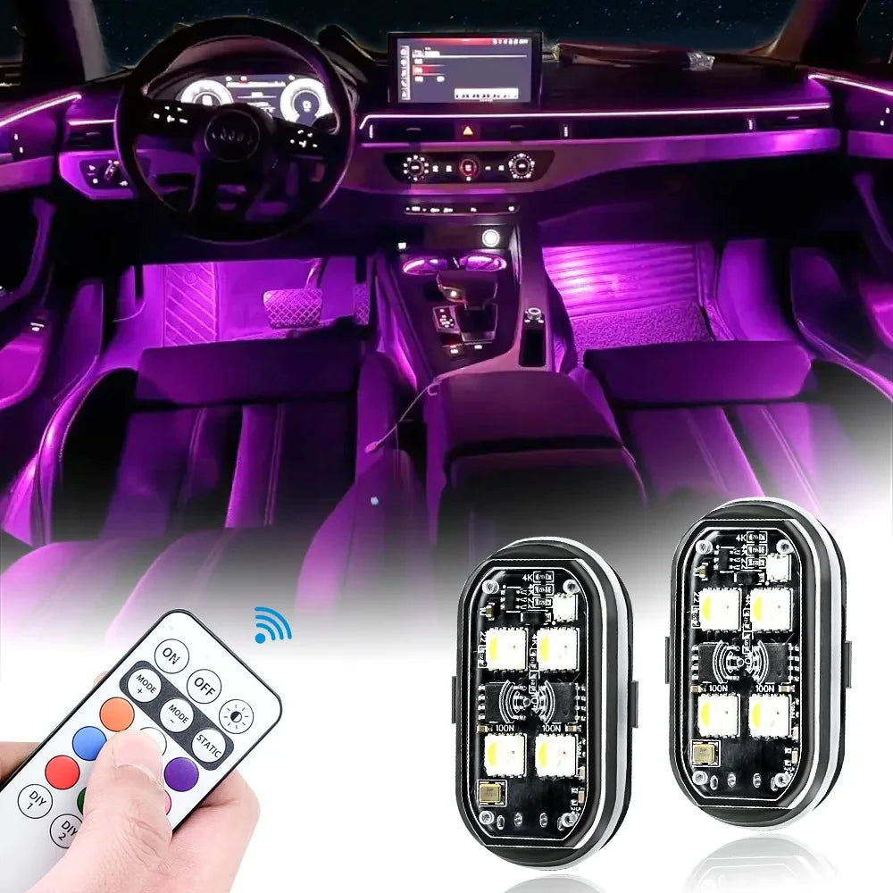 RGB Wireless LED Strobe Lights