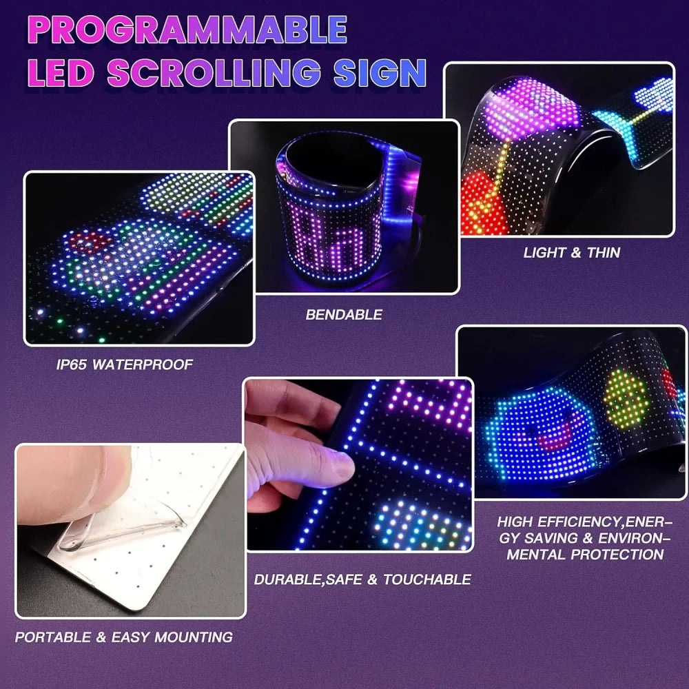 Programmable LED Scrolling Sign