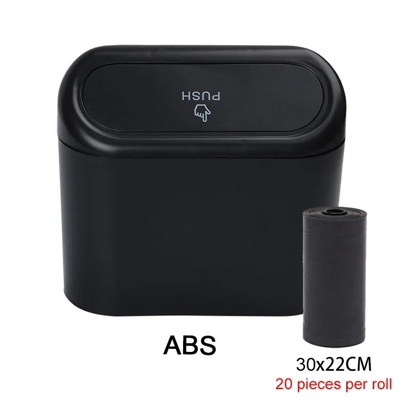 Mini Car Trash Can with Lid