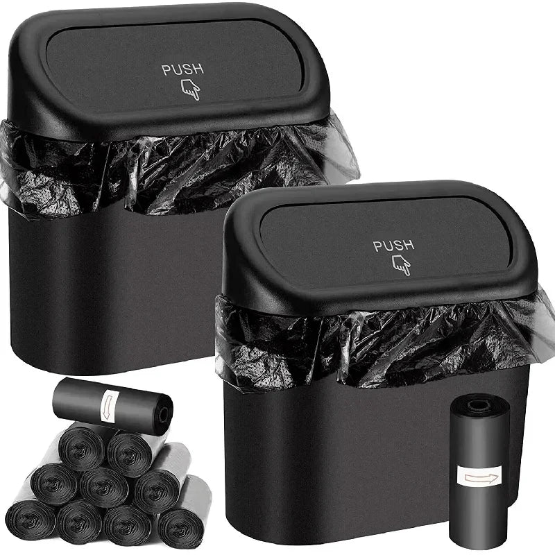 Mini Car Trash Can with Lid