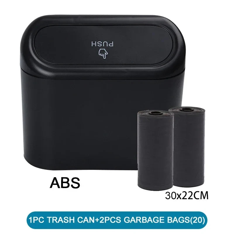 Mini Car Trash Can with Lid
