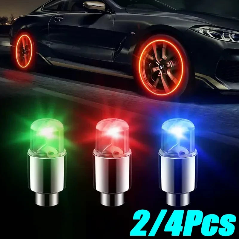 LED Tire Valve Lights