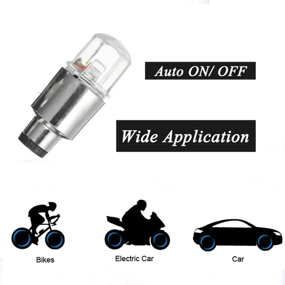 LED Tire Valve Lights